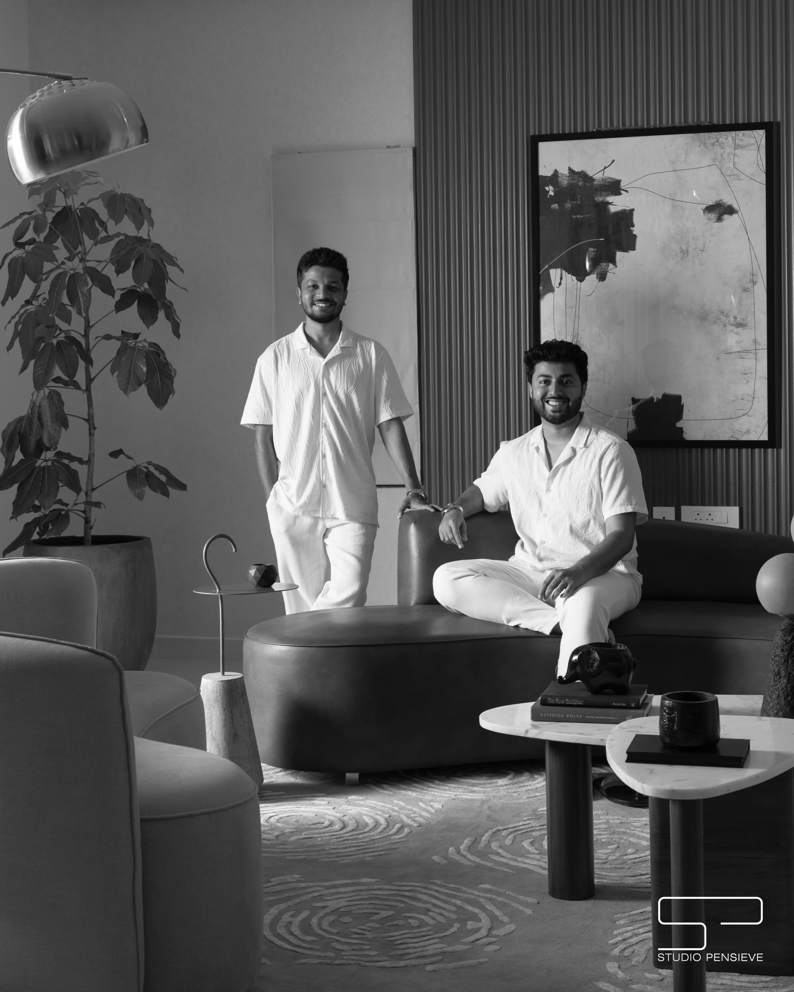 Sanjan Hoode and Shashank Shetty, founders of Studio Pensieve