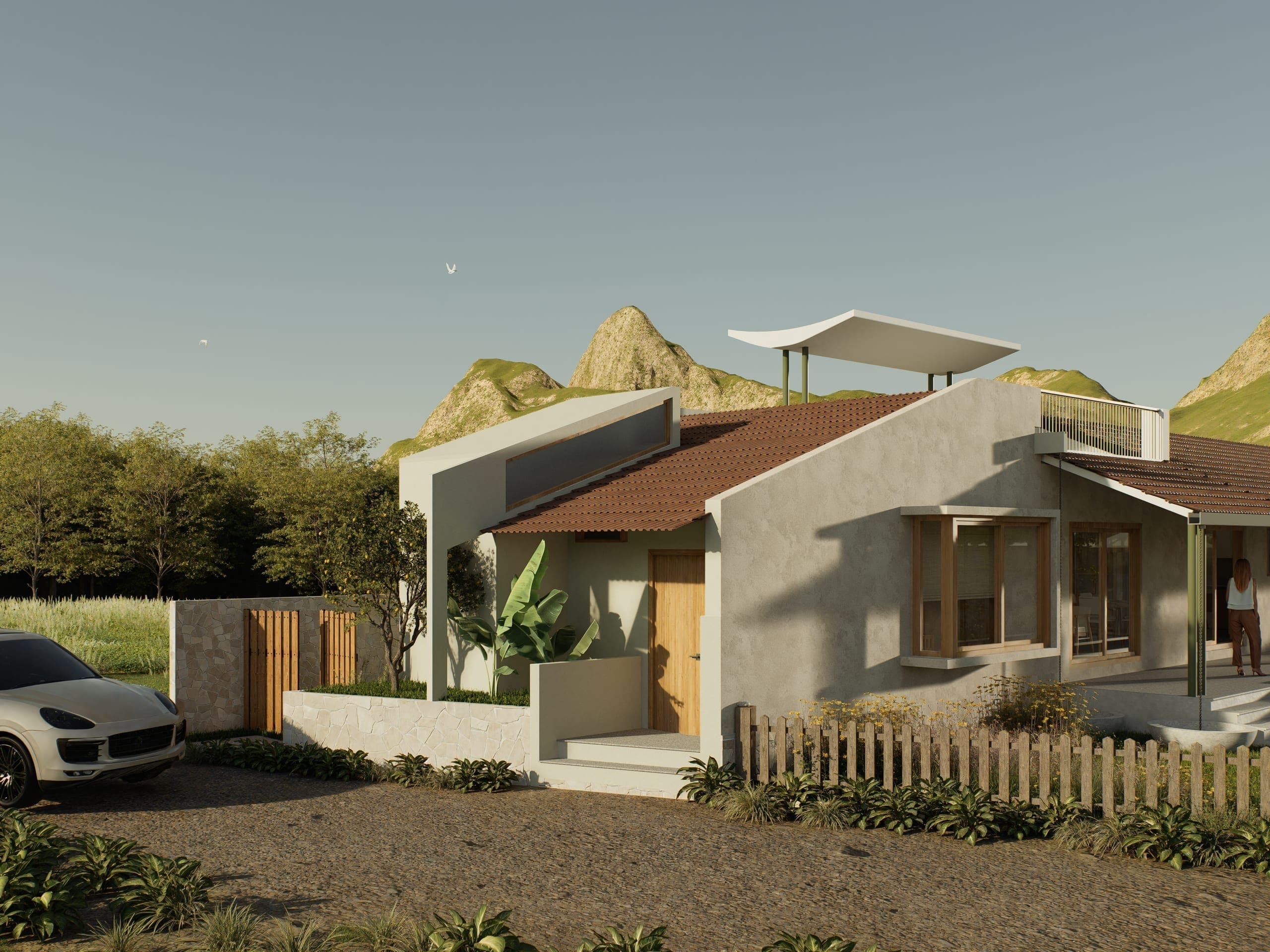 Twin Roof Farmhouse — view 1