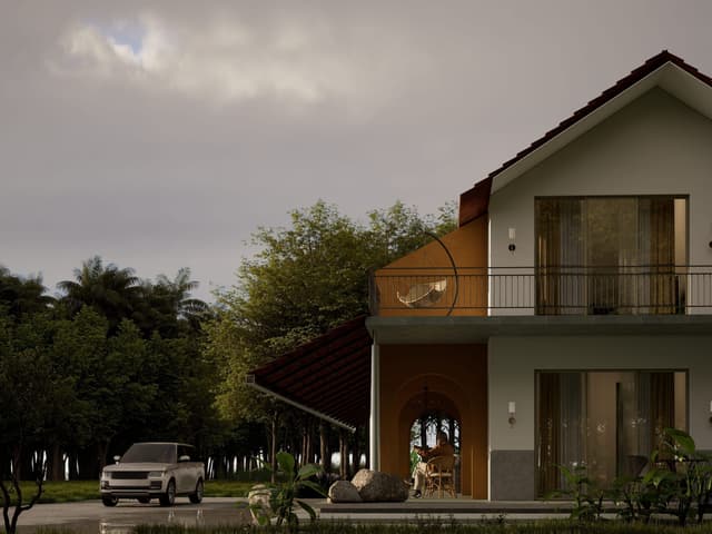 Verandah House — facade